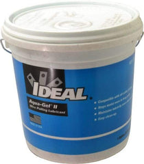 Ideal - 1 Gallon Pail, Blue Wire Pulling Lubricant Gel - 28 to 180°F, RoHS Compliant, UL Listed - First Tool & Supply