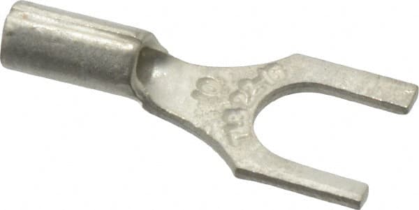 Thomas & Betts - #10 Stud, 22 to 16 AWG Compatible, Noninsulated, Crimp Connection, Standard Fork Terminal - First Tool & Supply