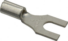 Thomas & Betts - #6 Stud, 18 to 14 AWG Compatible, Noninsulated, Crimp Connection, Standard Fork Terminal - First Tool & Supply