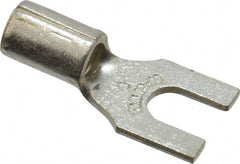 Thomas & Betts - #8 Stud, 12 to 10 AWG Compatible, Noninsulated, Crimp Connection, Standard Fork Terminal - First Tool & Supply