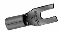 Thomas & Betts - 1/4" Stud, 12 to 10 AWG Compatible, Noninsulated, Crimp Connection, Locking Fork Terminal - First Tool & Supply