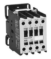 Springer - 3 Pole, 208 Coil VAC, Nonreversible Open Enclosure IEC Contactor - 1 Phase hp: 10 at 230 V, 5 at 115 V, 3 Phase hp: 20 at 200 V, 20 at 230 V, 50 at 460 V, 50 at 575 V, 65 Amp Inductive Load Rating, CSA, UL Listed - First Tool & Supply