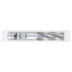 3/4 Dia. x 3-7/8 Overall Length 4-Flute Square End HSS-CO SE End Mill-Round Shank-Center Cutting-TiCN - First Tool & Supply