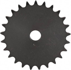 U.S. Tsubaki - 26 Teeth, 1" Chain Pitch, Chain Size 80, "A" Plate Roller Chain Sprocket - 1-3/16" Bore Diam, 8.296" Pitch Diam, 8.84" Outside Diam - First Tool & Supply