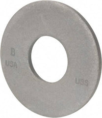 Bowmalloy - 1" Screw, Grade 9 Steel USS Flat Washer - 1-1/16" ID x 2-1/2" OD, 9/64" Thick, Bowma-Guard Finish - First Tool & Supply