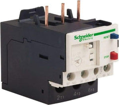 Schneider Electric - 3 Pole, NEMA Size 00-1, 0.63 to 1 Amp, 690 VAC, Thermal NEMA Overload Relay - Trip Class 20, For Use with LC1D09, LC1D12, LC1D18, LC1D25, LC1D32 and LC1D38 - First Tool & Supply