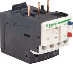 Schneider Electric - 3 Pole, NEMA Size 00-1, 0.4 to 0.63 Amp, 690 VAC, Thermal NEMA Overload Relay - Trip Class 20, For Use with LC1D09, LC1D12, LC1D18, LC1D25, LC1D32 and LC1D38 - First Tool & Supply