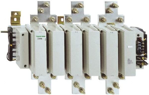 Schneider Electric - 3 Pole, 1600 Amp at 440 VAC and 780 Amp at 440 VAC, Nonreversible IEC Contactor - Bureau Veritas, CSA, DNV, EN/IEC 60947-1, EN/IEC 60947-4-1, GL, JEM 1038, LROS, RINA, RMRoS, RoHS Compliant, UL Listed - First Tool & Supply