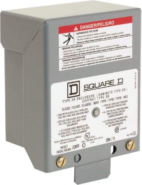 Square D - Starter Enclosure - For Use with Class 2510 Type K Switch - First Tool & Supply