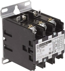 Square D - 3 Pole, 25 Amp Inductive Load, Definite Purpose Contactor - 35 Amp Resistive Rating - First Tool & Supply