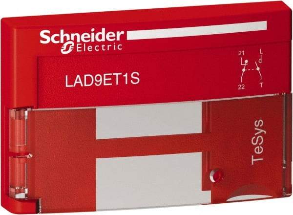 Schneider Electric - Red Retrofit Contactor Safety Cover - For Use with CAD32, CAD50 and LC1D09-D65A - First Tool & Supply