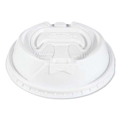 DART - Optima Reclosable Lids for Paper Hot Cups for 10-24 oz Cups, White, 1000/Carton - First Tool & Supply