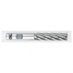 3/4 Dia. x 5-1/4 Overall Length 4-Flute Square End HSS-CO SE End Mill-Round Shank-Center Cutting-Uncoated - First Tool & Supply