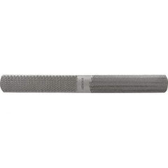 Stanley - 8" Long, Bastard Cut, 4-in-1 American-Pattern File - Double Cut, 2.88" Overall Thickness - First Tool & Supply