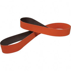 3M - 3" Wide x 132" OAL, 120 Grit, Ceramic Abrasive Belt - Ceramic, Coated, Series 984F - First Tool & Supply