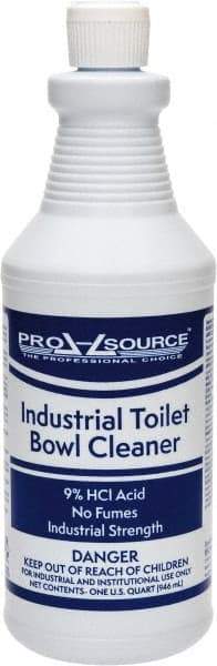 PRO-SOURCE - 1 qt Bottle Liquid Bathroom Cleaner - Mint Scent, Toilet Bowl - First Tool & Supply