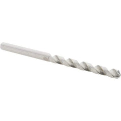 Guhring - #15 118° Cobalt Jobber Drill - Bright Finish, Right Hand Cut, Spiral Flute, Straight Shank, 80mm OAL, Four Facet, Split Point - First Tool & Supply