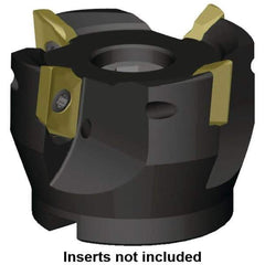 Kennametal - 3 Inserts, 2" Cutter Diam, 0.63" Max Depth of Cut, Indexable High-Feed Face Mill - 3/4" Arbor Hole Diam, 1.574" High, C5720VZ16-A2.00Z3R Toolholder, ZDET16M... Inserts, Series 5720VZ - First Tool & Supply