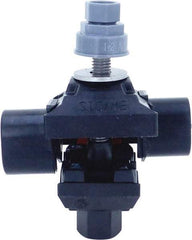 Ideal - 10 to 14 (Tap), 3/0 (Run) AWG Compatible, Tap Connector - 2.2" OAL x 2-1/2" OAW x 3.7" OAH - First Tool & Supply