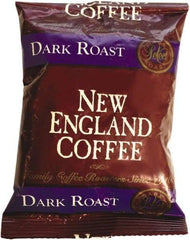 New England Coffee - Coffee Portion Packs, French Roast, 2.5 oz Pack, 24/Box - First Tool & Supply