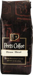 Peet's Coffee & Tea - Bulk Coffee, House Blend, Ground, 1 Lb Bag - First Tool & Supply