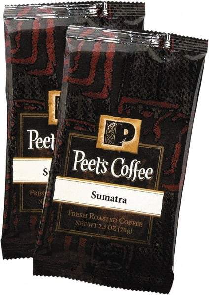 Peet's Coffee & Tea - Coffee Portion Packs, Sumatra, 2.5 oz Frack Pack, 18/Box - First Tool & Supply