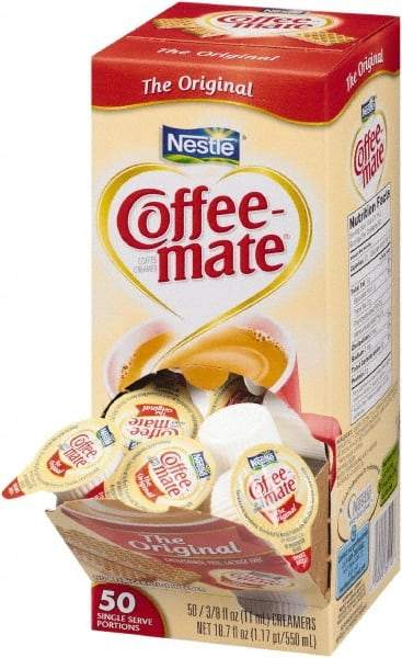 Coffee-Mate - Original Creamer, 0.375 oz., 50 Creamers/Box, 4 Boxes/Carton - First Tool & Supply