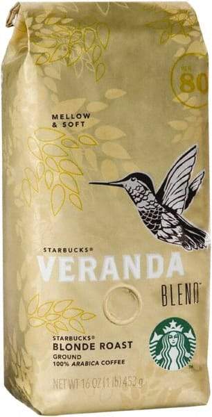 Starbucks - Coffee, Vernanda Blend, Ground, 1 Lb Bag - First Tool & Supply