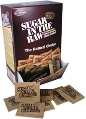 Sugar in the Raw - Unrefined Sugar Made From Sugar Cane, 200 Packets/Box - First Tool & Supply