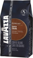 Lavazza - Super Crema Whole Bean Espresso Coffee, 2.2 Lb Bag, Vacuum-Packed - First Tool & Supply