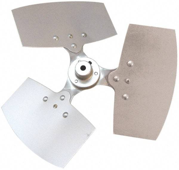 Maxess Climate Control Technologies - 12mm Bore Diam, Commercial Fan Blade - 170mm Wide, Clockwise Rotation, 3 Blades - First Tool & Supply