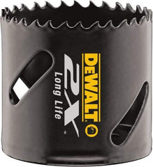 DeWALT - 5/8" Diam, 1-7/8" Cutting Depth, Hole Saw - Bi-Metal Saw, Toothed Edge - First Tool & Supply