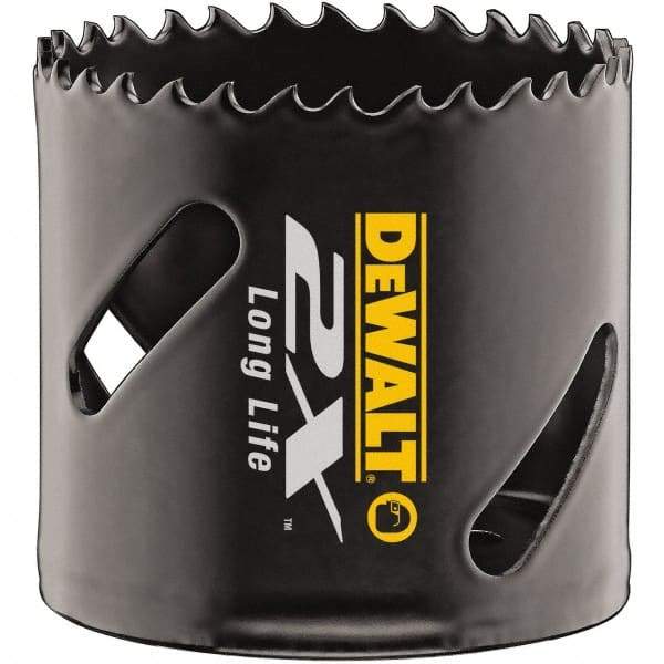 DeWALT - 4-3/4" Diam, 1-7/8" Cutting Depth, Hole Saw - Bi-Metal Saw, Toothed Edge - First Tool & Supply