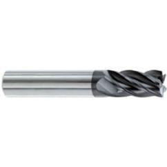 5/8" Dia. - 1-1/4" LOC - 3-1/2" OAL - .030-.035 Radius 5 FL Carbide S/E HP End Mill-AlTiN - First Tool & Supply