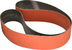 3M - 2-1/2" Wide x 60" OAL, 36 Grit, Ceramic Abrasive Belt - Ceramic, Very Coarse, Coated, YF Weighted Cloth Backing, Wet/Dry, Series 777F - First Tool & Supply