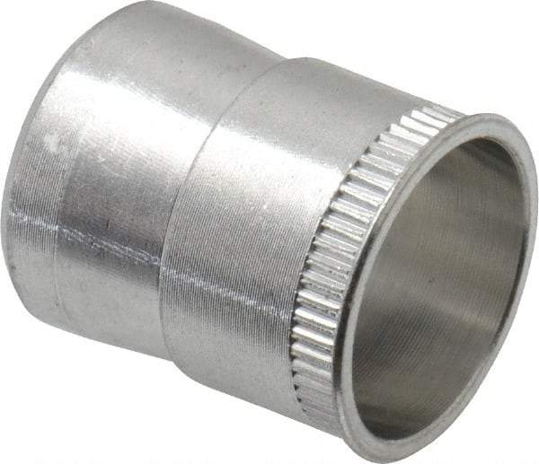 RivetKing - 5/16-18 UNC, Uncoated, Aluminum Knurled Rivet Nut Inserts - 0.531" to 0.536" Grip, 1/2" Drill Size - First Tool & Supply