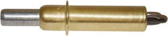 Zephyr Tool Group - #10 3/16" Pin Diam, Brass Cleco Fastener - Standard Length, 1/4 to 1/2" Grip - First Tool & Supply