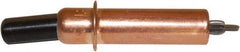 Zephyr Tool Group - #30 1/8" Pin Diam, Copper Cleco Fastener - Standard Length, 0 to 1/2" Grip - First Tool & Supply