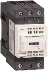 Schneider Electric - 3 Pole, 24 Coil VDC, 40 Amp at 440 VAC, Nonreversible IEC Contactor - CCC, CSA, CSA C22.2 No. 14, EN/IEC 60947-4-1, EN/IEC 60947-5-1, GOST, RoHS Compliant, UL 508, UL Listed - First Tool & Supply