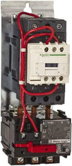 Schneider Electric - 120 Coil VAC, 45 Amp, NEMA Size 2, Nonreversible Open Enclosure NEMA Motor Starter - 3 Phase hp: 10 at 200 VAC, 15 at 230 VAC, 25 at 460 VAC, 25 at 575 VAC - First Tool & Supply