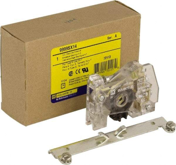 Square D - Contactor Auxiliary Contact Kit - For Use with SA-SJ Contactor, Includes Auxiliary Contact Kit - First Tool & Supply