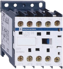 Schneider Electric - 3 Pole, 230 Coil VAC at 50/60 Hz, 16 Amp at 690 VAC, 20 Amp at 440 VAC and 9 Amp at 440 VAC, IEC Contactor - CSA, RoHS Compliant, UL Listed - First Tool & Supply