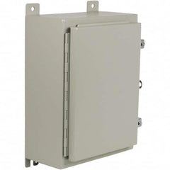 Wiegmann - NEMA 12 Steel Standard Enclosure with Hinged Cover - First Tool & Supply