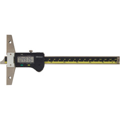 0-12″ / 0-300 mm Measuring Range (0.0005″ / 0-0.01 mm Resolution) - Electronic Depth Gage - First Tool & Supply