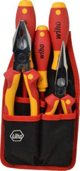 Wiha - 5 Piece Insulated Hand Tool Set - Comes in Belt Pack - First Tool & Supply