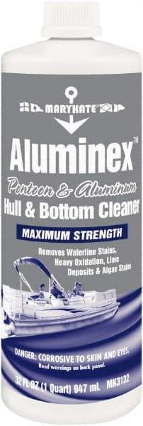 CRC - Water-Based Solution Pontoon and Aluminum Hull Cleaner - 32 Ounce Bottle, Up to 32°F Freezing Point - First Tool & Supply