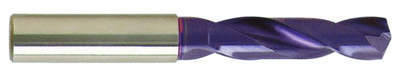 3.25mm Dia. - Carbide HP 3XD Drill-140Â° Point-nano-A - First Tool & Supply