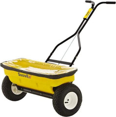 Trynex - 160 Lb Polyethylene Walk Behind Drop Landscape Spreader - 12" Pneumatic Wheels - First Tool & Supply