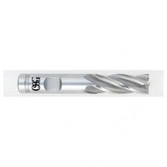 27/32 Dia. x 4 Overall Length 6-Flute Square End HSSE SE End Mill-Round Shank-Center Cutting-TiCN - First Tool & Supply