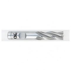 25/32 Dia. x 4 Overall Length 4-Flute Square End HSSE SE End Mill-Round Shank-Center Cutting-TiCN - First Tool & Supply